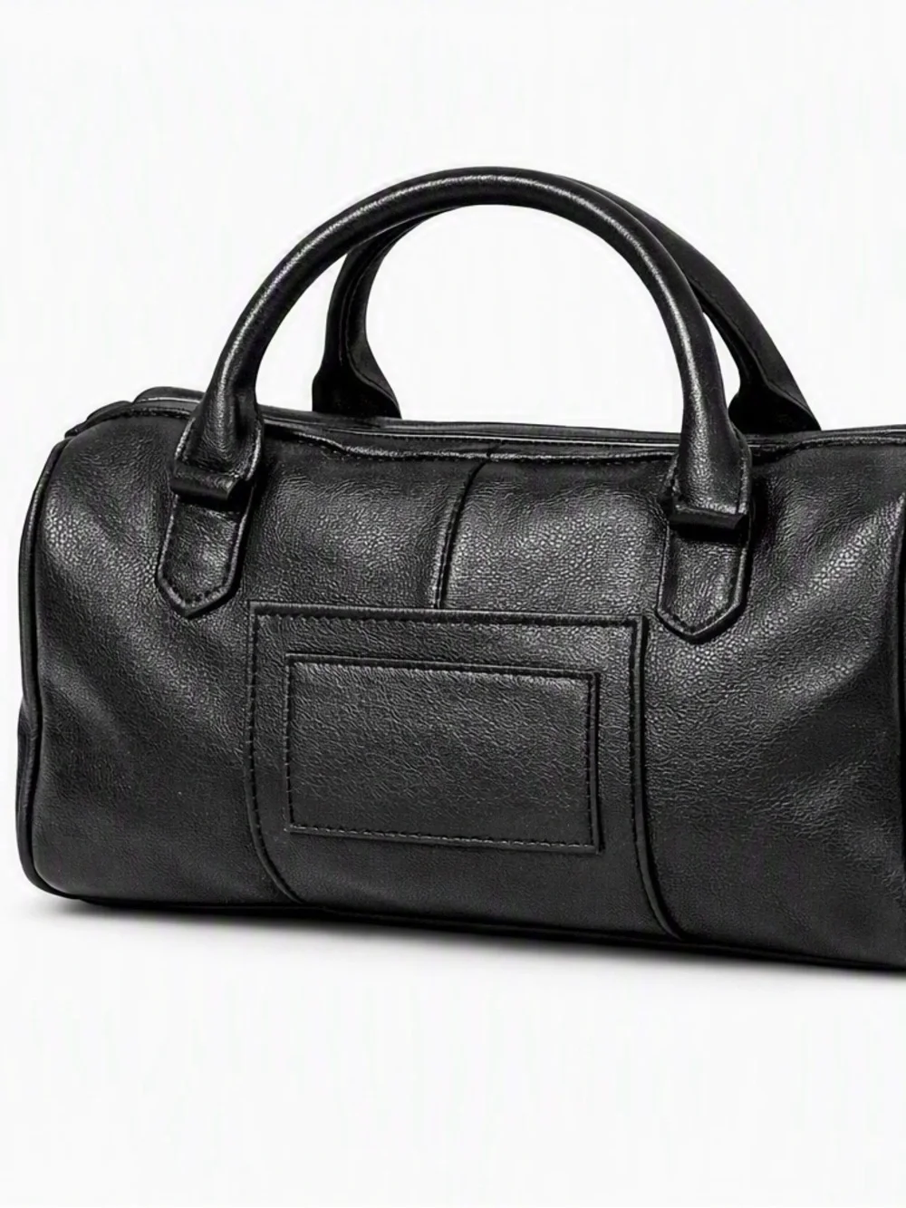 Liebeskind Black Leather Messenger Shoulder Bag